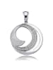 BALIA Anhänger Silber 925 Sterling Silber Circle Kettenanhänger