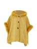 osha Damen Poncho in Gelb