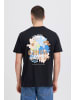 BLEND T-Shirt BHJAFON in Schwarz