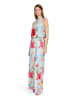 Vera Mont Jumpsuit mit Blumenprint in Blue/Rosé