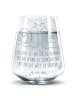Mr. & Mrs. Panda Blümchentailglas Schnecken Liebe mit Spruch in Transparent