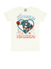 Logoshirt T-Shirt Marvel - Captain America - Boyfriend in altweiss