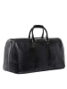 SID & VAIN Leder-Reisetasche echt Leder Weekender groß schwarz FRANKLIN in schwarz
