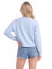 IZIA Women Sweatshirt in Light Blue