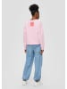 QS Sweatshirt langarm in Pink