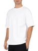 Reichstadt Herren Regular Fit T-Shirt Shoulder Drop in White