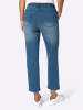 WITT WEIDEN 7/8-Jeans in blue-stone-washed