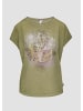 QS T-Shirt in 72D0_helles olivgrün