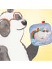 Mr. & Mrs. Panda Untersetzer Einhorn Fliegendes Pferd Design ohn... in Weiß