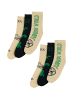 ONOMATO! 6er-Set: Socken Jurassic World T-Rex in Mehrfarbig