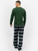 Phil & Co. Berlin  Pyjamahose Flanell in navy-green