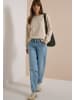 Cecil Sweatshirt mit Rundhals und Artwork in Pearl Beige