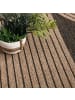 KADIMA DESIGN Outdoor Teppich Natur Balkon, Terrasse in Anthrazit