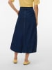Vero Moda Jeansrock in Dark Blue Denim