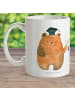 Mr. & Mrs. Panda Tasse Bär Prüfung ohne Spruch in Weiß