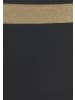 LASCANA Bikini-Hose in schwarz-goldfarben