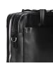 Jost Arva Aktentasche Leder 36 cm Laptopfach black