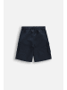 Coccodrillo Leinen-Shorts in dunkelblau