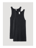 Hessnatur Tanktop in schwarz