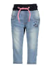 Blue Seven Mädchen Baby Jeggings mit Cat-Motiv in Blau