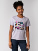 wat? Apparel T-Shirt 80s Love in Lavender
