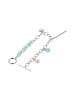 IZIA Women Bracelet in Silver Aqua White