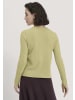 Hessnatur Strick Pullover Regular in helles moos