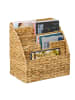 relaxdays Zeitungsständer in Natur - (B)40 x (H)41 x (T)25 cm