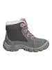 Richter Shoes Stiefelette in Grau/Rosa