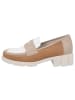 Solidus Halbschuh in bege/cognac/white