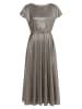 SWING Abendkleid in gold silber