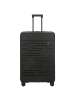 BRIC`s BY Ulisse - 4-Rollen-Trolley L 79 cm erw. (grau) in schwarz