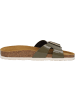 Palado Pantoletten Tinos in Khaki Lack