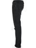 Urban Classics Urban Classics Herren Distressed Stretch Denim Pants in black destroyed washed