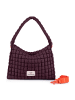 Les Visionnaires Unio Hobo Schultertasche 47 cm dark wine