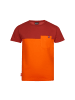 Trollkids T-Shirt "Bergen" in Hellorange/Rotbraun