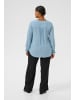 KAFFE curve Langarm-Bluse KCami Regular fit in Windward Blue