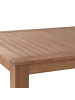 Beliani Gartentisch MONSANO in Braun - (W) 105 x (H) 76 x (L) 190 cm