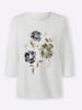 Heine Druck-Shirt in ecru-braun-bedruckt