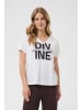 Cream T-Shirt kurzarm CRLisva Regular fit in White Divine