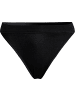 Con-ta Baumwolle, Feinripp Slip 4er-Pack in schwarz