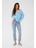 Kaffe Strickpullover KAniel Baggy fit in Powder Blue Melange