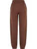 Urban Classics Urban Classics Ladies Fluffy Sweatpants in chocolatebrown