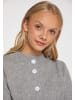 myMo Damen Strickjacke in Grau Melange