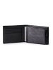 Esquire Houston Geldbörse RFID Schutz Leder 12 cm in schwarz