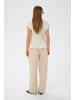 Soaked in Luxury Bluse ärmellos SLAmelie Feminine Form in White W. Black Dobby