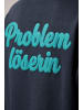 alife and kickin Rundhalspullover ElsaAK P in Problemlöserin - marine
