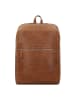 Plevier Urban Daypack Leder 43 cm Laptopfach in cognac