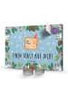 Mr. & Mrs. Panda Duftkerzen Adventskalender Toast Party mit Spruch in Eisblau