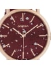 Oozoo Armbanduhr Oozoo Timepieces weinrot groß (ca. 42mm)